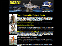 Trophy Pike Fishing Canada